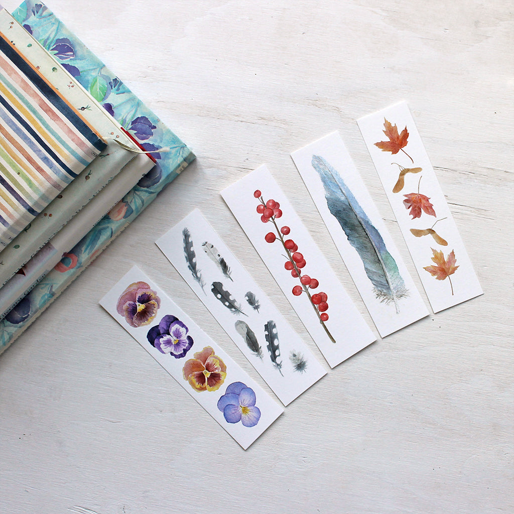 Watercolor Bookmarks