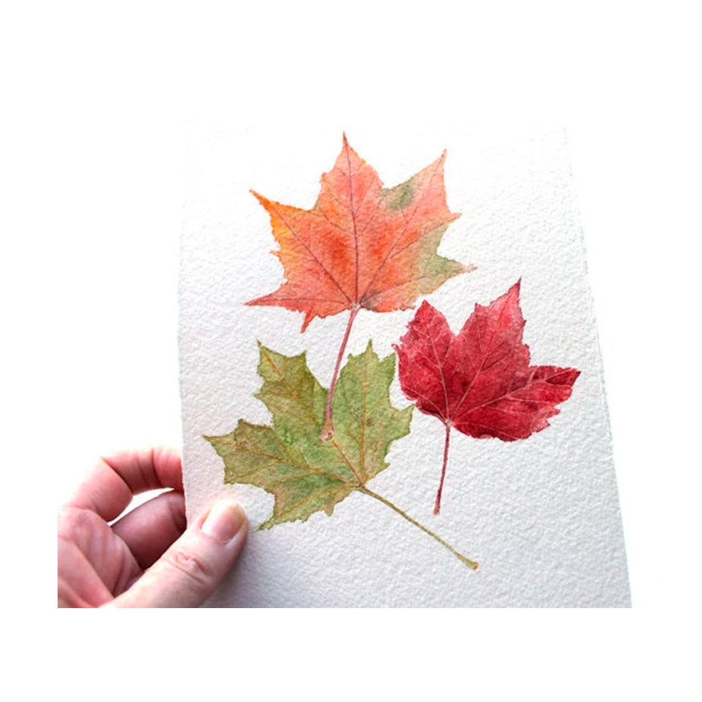 Maple Leaves Original Watercolor Painting