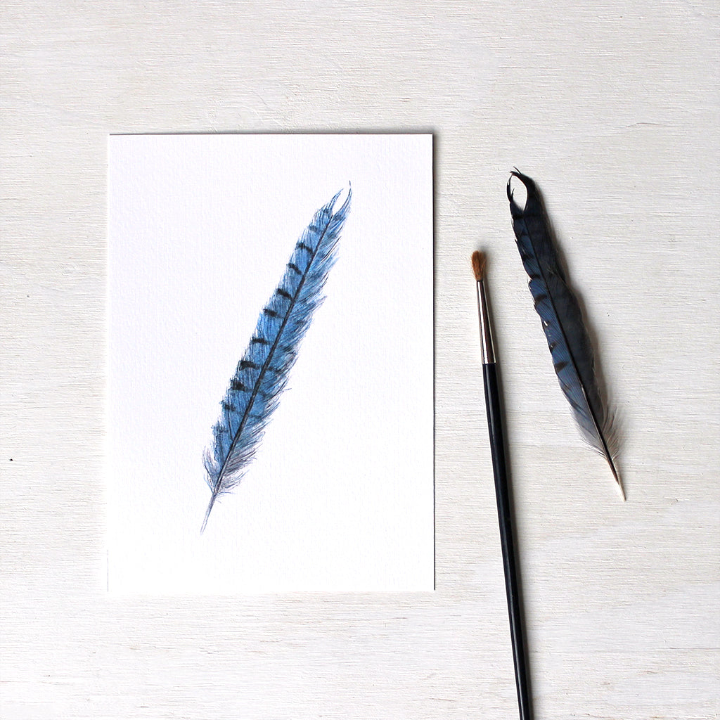 Feather Quill with Nib - birds & words {a home boutique}