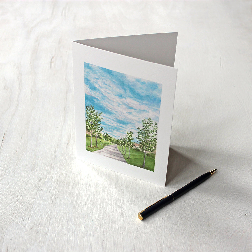 Pathway Watercolor Note Cards – Trowel and Paintbrush
